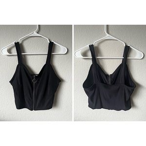 Black Crop Top
